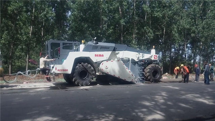 RZ2500，舞陽施工